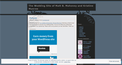 Desktop Screenshot of krismatt.wordpress.com