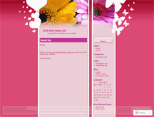 Tablet Screenshot of girlsbesthangout.wordpress.com