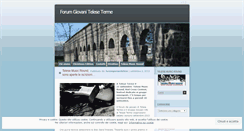 Desktop Screenshot of forumgiovanitelese.wordpress.com