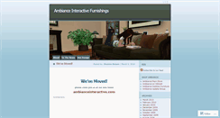 Desktop Screenshot of ambianceinteractive.wordpress.com