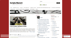 Desktop Screenshot of manentscripta.wordpress.com