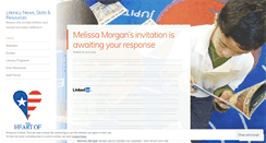 Desktop Screenshot of literacyinformation.wordpress.com