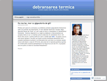Tablet Screenshot of debransare.wordpress.com