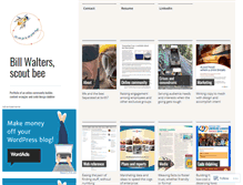 Tablet Screenshot of billwalters.wordpress.com