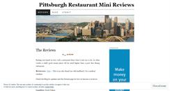 Desktop Screenshot of pghrestaurants.wordpress.com