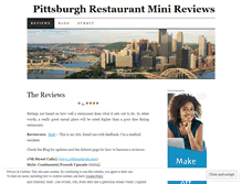Tablet Screenshot of pghrestaurants.wordpress.com