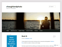 Tablet Screenshot of chaughlandphoto.wordpress.com