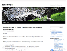 Tablet Screenshot of donadithya.wordpress.com