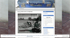 Desktop Screenshot of labauleraabierta.wordpress.com