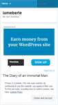 Mobile Screenshot of iameberle.wordpress.com