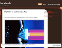 Tablet Screenshot of iameberle.wordpress.com