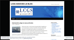 Desktop Screenshot of lcgsassocies.wordpress.com