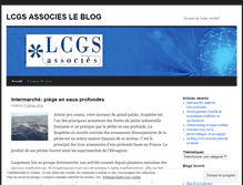 Tablet Screenshot of lcgsassocies.wordpress.com