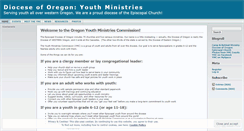 Desktop Screenshot of oregonyouth.wordpress.com