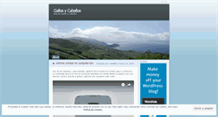 Desktop Screenshot of gallosycaballos.wordpress.com