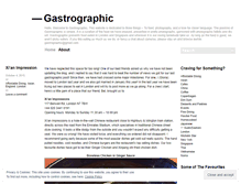 Tablet Screenshot of gastrographic.wordpress.com