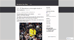 Desktop Screenshot of barcelonadaytours.wordpress.com