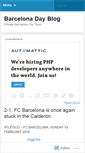 Mobile Screenshot of barcelonadaytours.wordpress.com