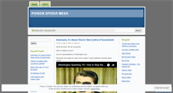Desktop Screenshot of poisonspidermesa.wordpress.com