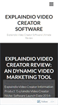 Mobile Screenshot of explaindioreview.wordpress.com