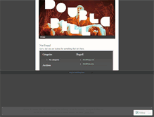 Tablet Screenshot of doublebillfilm.wordpress.com