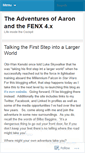 Mobile Screenshot of fenxadventures.wordpress.com