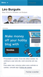 Mobile Screenshot of leoburgues.wordpress.com