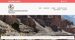Desktop Screenshot of kapitanpedales.wordpress.com