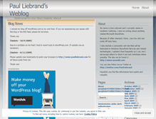 Tablet Screenshot of liebrand.wordpress.com