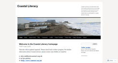 Desktop Screenshot of coastalliteracy.wordpress.com