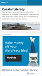 Mobile Screenshot of coastalliteracy.wordpress.com