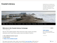 Tablet Screenshot of coastalliteracy.wordpress.com