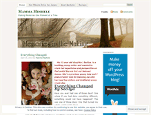 Tablet Screenshot of mammameshele.wordpress.com