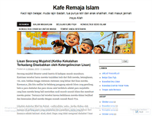 Tablet Screenshot of kaferemaja.wordpress.com