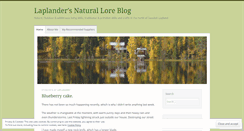 Desktop Screenshot of naturallore.wordpress.com