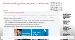 Desktop Screenshot of geometryarchitecture.wordpress.com