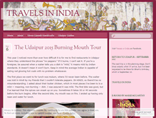 Tablet Screenshot of indiatravels2011.wordpress.com