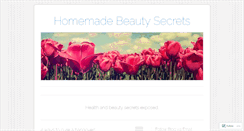 Desktop Screenshot of beautybyj.wordpress.com