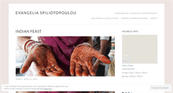 Desktop Screenshot of evangeliaspiliotopoulou.wordpress.com