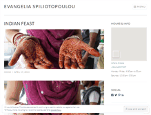 Tablet Screenshot of evangeliaspiliotopoulou.wordpress.com