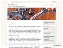 Tablet Screenshot of firstcrush.wordpress.com