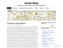 Tablet Screenshot of anixterblogs.wordpress.com