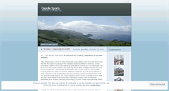 Desktop Screenshot of gazellesports.wordpress.com