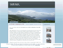 Tablet Screenshot of gazellesports.wordpress.com