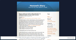 Desktop Screenshot of hameedkhan.wordpress.com