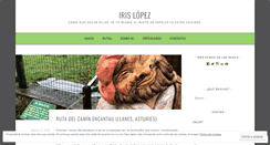 Desktop Screenshot of irislopez.wordpress.com