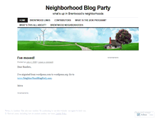Tablet Screenshot of brentwoodrealestate.wordpress.com