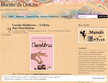 Tablet Screenshot of mundodaleitura.wordpress.com