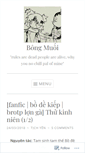 Mobile Screenshot of bongmuoi.wordpress.com