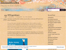 Tablet Screenshot of ealasaidbooks.wordpress.com
